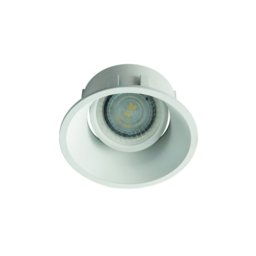 Фото - Точечный светильник Kanlux Точковий світильник IVRI DTO-W GX5,3 /GU10 35ВT білий 26736 